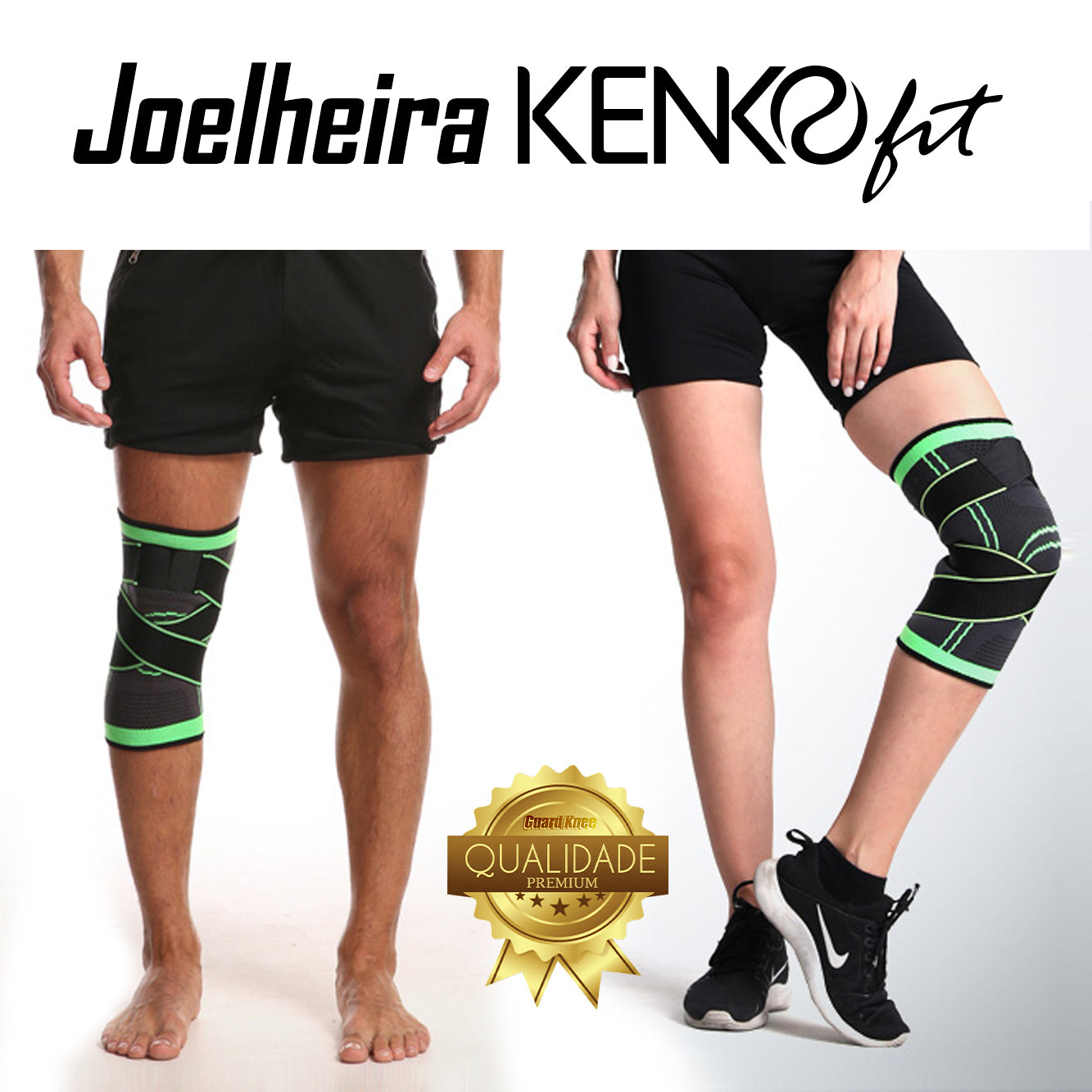 Joelheira Kenko Fit (1 peça)