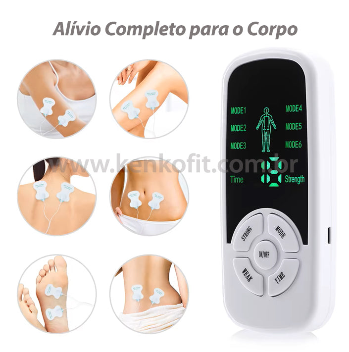 Massageador Portátil Kenko Pulse Pro® | TENS/EMS