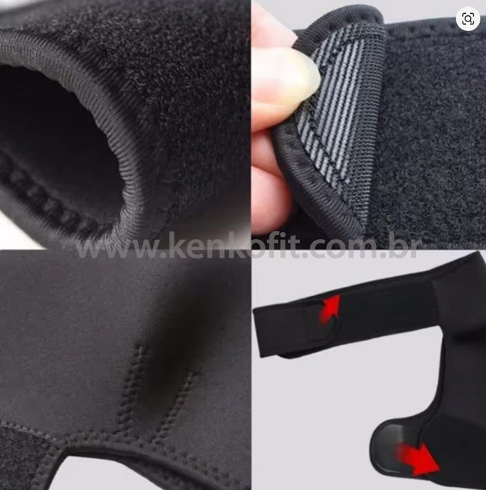 Cinta de Ombro com Aquecimento e Compressão Ajustável Kenko Fit