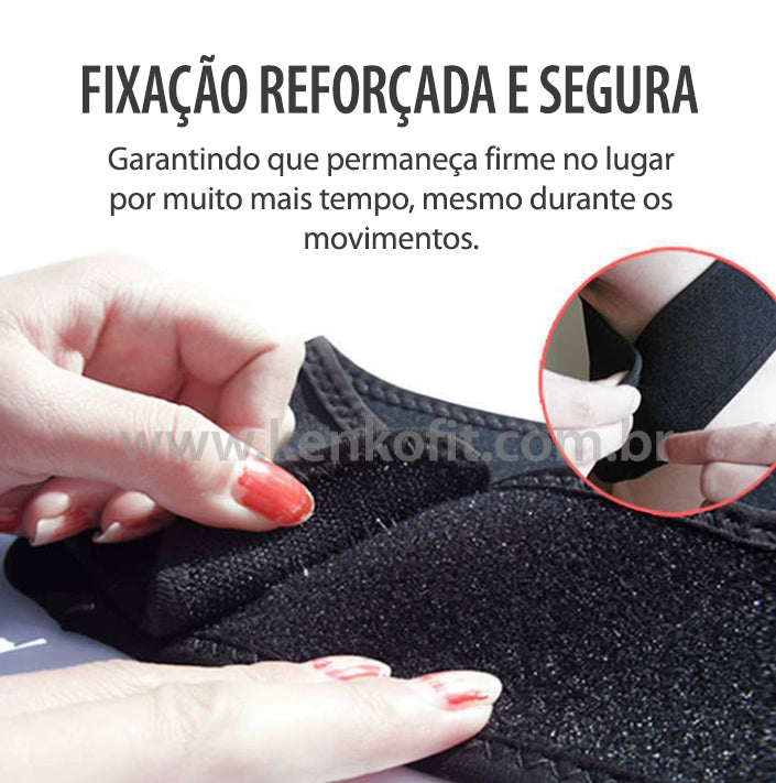 Cinta de Ombro com Aquecimento e Compressão Ajustável Kenko Fit