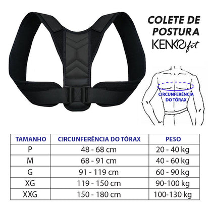 Colete de postura Kenko Fit