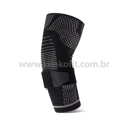 Cotoveleira de Compressão com Dupla Almofada de Gel Ajustável Kenko Fit