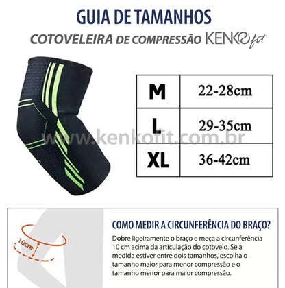 Cotoveleira para Epicondilite e Dor no Cotovelo Kenko Fit