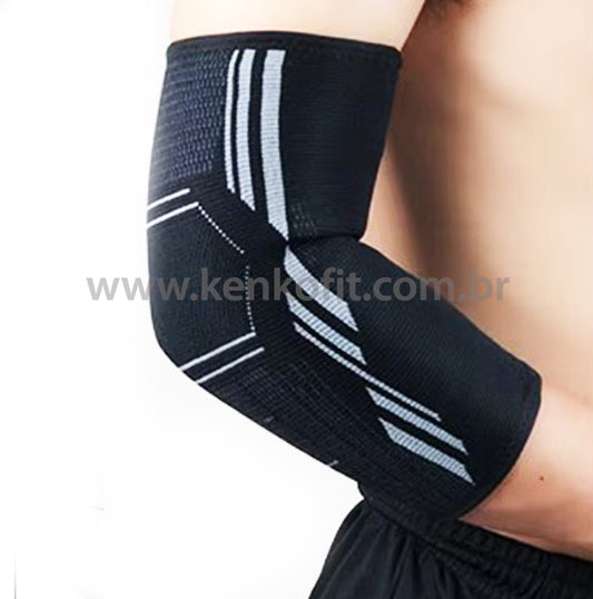Cotoveleira Flex de Compressão Antiderrapante Kenko Fit