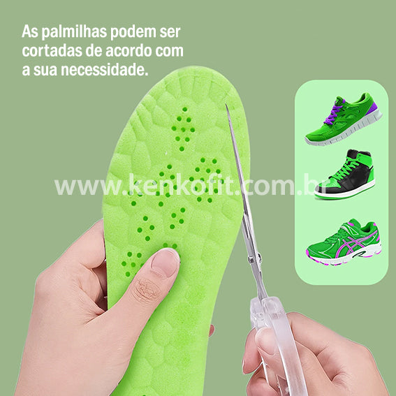 Palmilha de massagem 4D infantil (par)