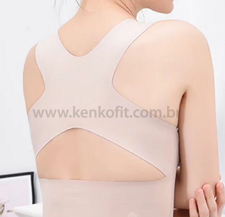 Sutiã Postural com colete Integrado Kenko Fit