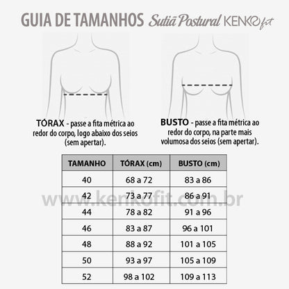 Sutiã Postural Kenko Fit