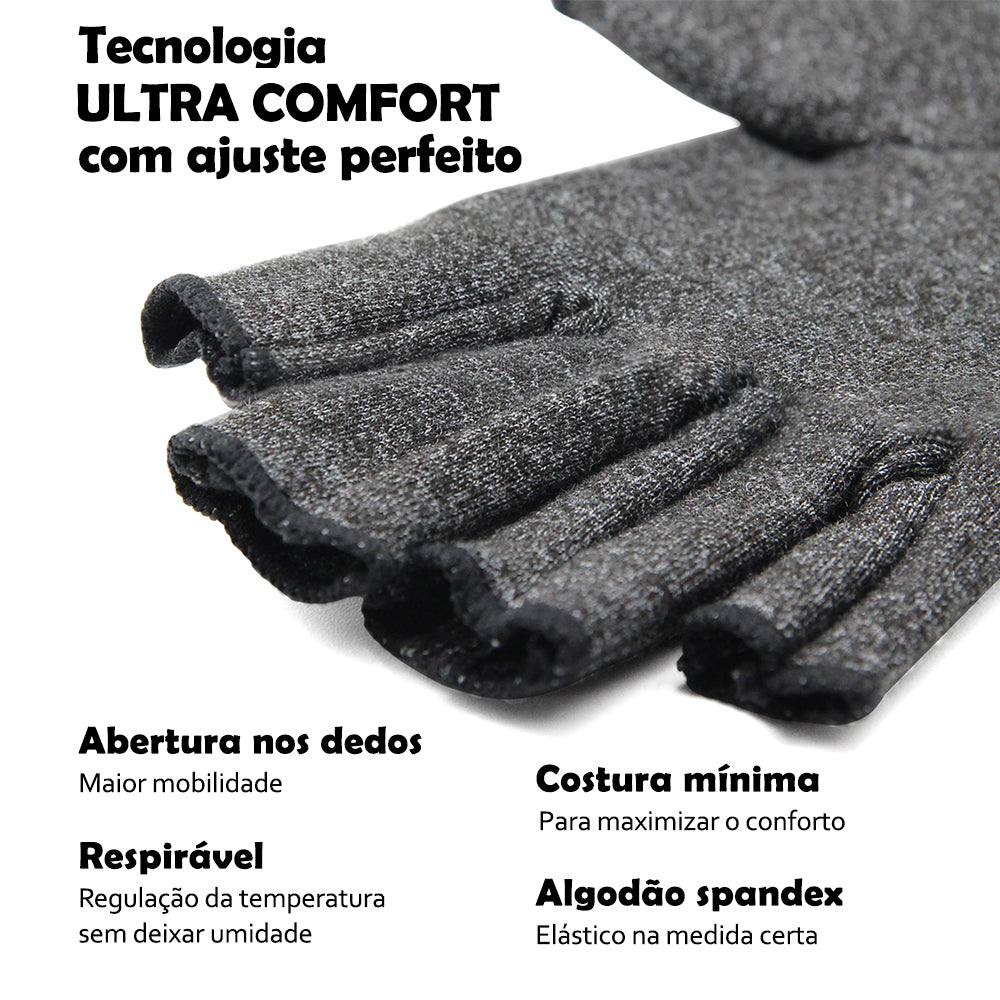 Luvas de Compressão antiderrapante Kenko Fit (par)