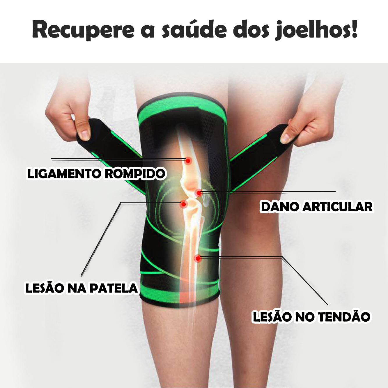 Joelheira Kenko Fit (1 peça)